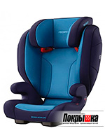 Детское автокресло (группа 2/3) RECARO Monza Nova Evo Seatfix (Xenon Blue)