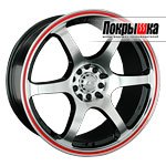 LS Wheels LS-544 (BKF-RL) 8.5x18 5x100 ET-40 DIA-73.1 для SEAT Ibiza III (6L) 1.4 TDi