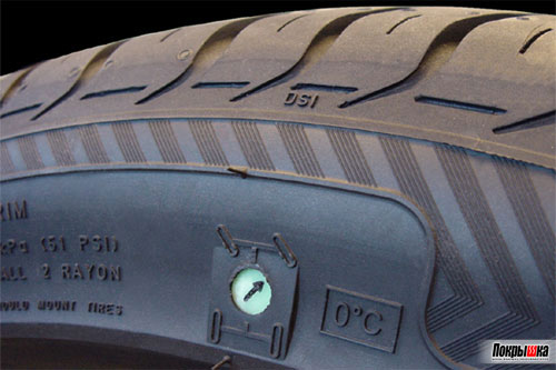 Инфо-кнопка info Pin от Nokian Tyres