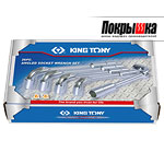 Набор торцевых Г-образных ключей 6-32 мм 1826MR (26 предметов) KING TONY 1826MR (26 предметов)