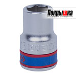 Головка торцевая стандартная шестигранная 13 мм KING TONY 433513M (1 предмет)