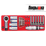 Набор инструментов 1/2' 5-19424 (24 предмета) МАСТАК 5-19424 (24 предмета)