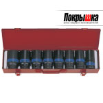 Набор торцевых удлиненных ударных головок 3/4' 6410MP (8 предметов) KING TONY 6410MP (8 предметов)