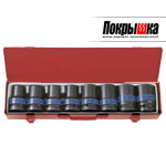 Набор ударных головок 1' 8408MP (8 предметов) KING TONY 8408MP (8 предметов)