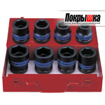 Набор ударных торцевых головок 8410MP (8 предметов) KING TONY 8410MP (8 предметов)