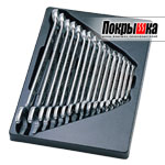 Набор комбинированных ключей 9-1216MR03 (16 предметов) KING TONY 9-1216MR03 (16 предметов)