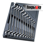 Комплект накидных ключей 9-1711MR (11 предметов) KING TONY 9-1711MR (11 предметов)