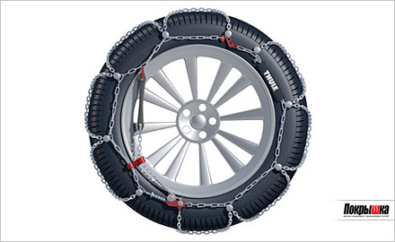 цепь THULE CD-9 на колесе
