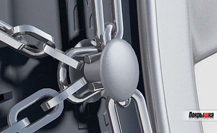 все части цепи имеют защиту от коррозии