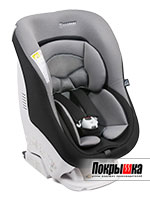 Автокресло детское (группа 0+) Ailebebe Cute Fix (черно-серое)