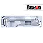 Набор Г-образных шестигранников 3-14 мм KING TONY 20208MR01 (8 предметов)