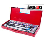 Набор торцевых головок с принадлежностями 1/2 KING TONY 4033MR (24 предмета)