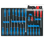 Набор отверток KING TONY 9-31124MRV (24 предмета)