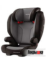 Детское автокресло (группа 2/3) RECARO Monza Nova Evo Seatfix (Carbon Black)
