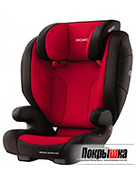 Детское автокресло (группа 2/3) RECARO Monza Nova Evo Seatfix (Recing Red)