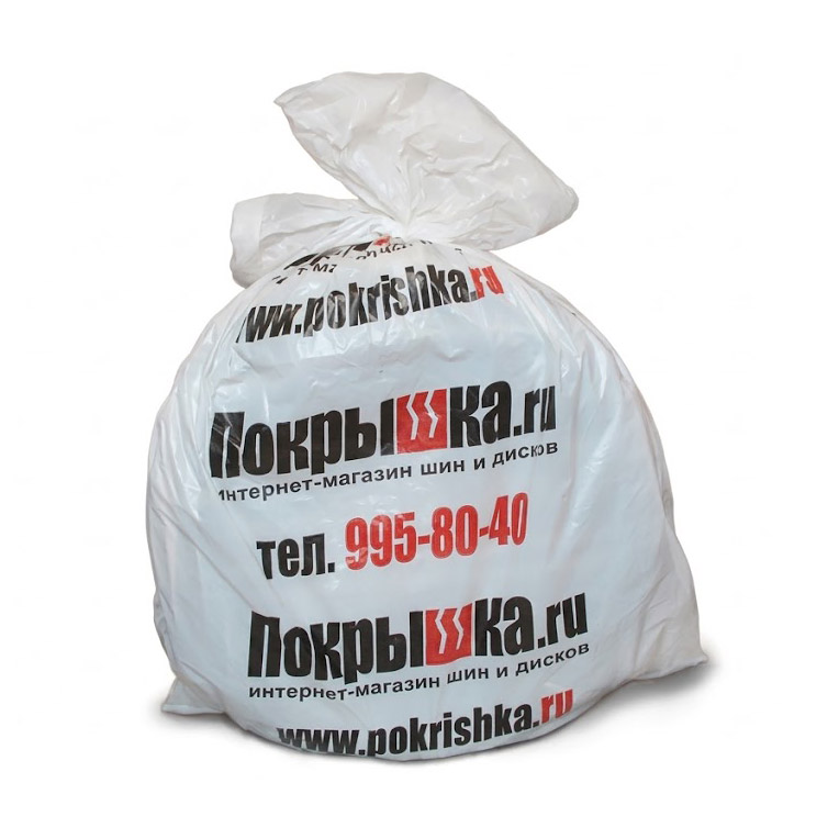 «Покрышка.ру» Пакеты для шин 4 шт. 100х100 + автовизитка