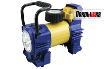 Компрессор с светодиодным фонарем  ZAC203 ZEUS ZAC203