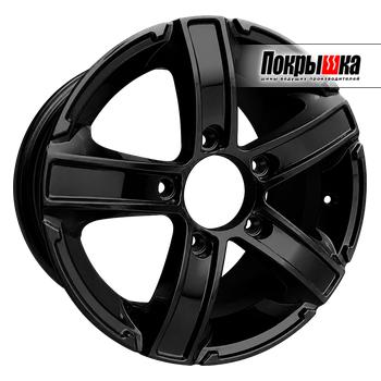 Carwel Зета 119 (BK) 6.5J R15 5x139.7 ET-4 Dia-98.0
