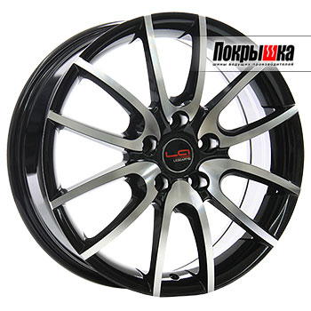 Replica LA Concept NS-508 (BKF) 6.5J R17 5x114.3 ET-4 Dia-66.1