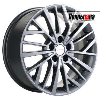 Khomen KHW1717 (Gray) 7.0J R17 5x110 ET-46 Dia-63.3