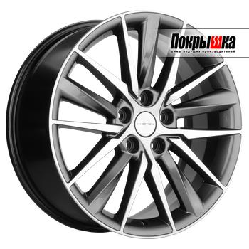 Khomen KHW1807 (Gray-FP) 8.0J R18 5x114.3 ET-4 Dia-64.1