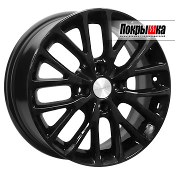 Khomen KHW1506 (Black) 6.0J R15 4x100 ET-37 Dia-60.1