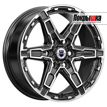 K&K Дистрикт (алмаз черный) 8.0J R18 6x139.7 ET-35 Dia-67.1
