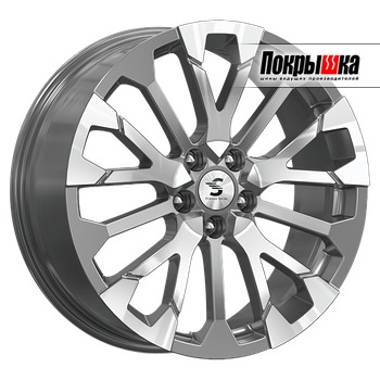 Premium Series КР003 (Diamond Gloss Graphite) 7.5J R19 5x114.3 ET-45 Dia-64.1