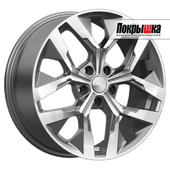 SKAD Ламберт (Алмаз графит) 7.5J R18 5x108 ET-5 Dia-63.4 SKAD Ламберт (Алмаз графит) 7.5J R18 5x108 ET-5 Dia-63.4