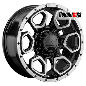 LS Wheels LS-1345 (BKF)