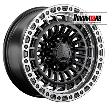 LS Wheels LS-1348 (BKSL)