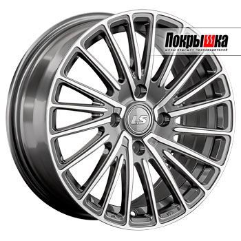 LS Wheels LS-1356 (GMF) 7.0J R16 4x114.3 ET-4 Dia-67.1