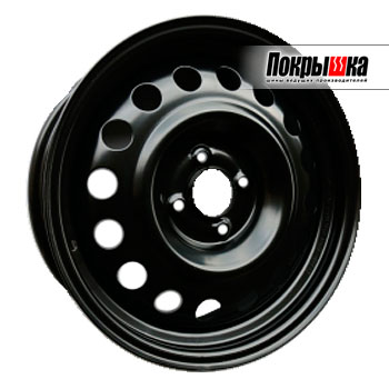 Magnetto 16017 Black 6.5J R16 4x100 ET-5 Dia-60.1