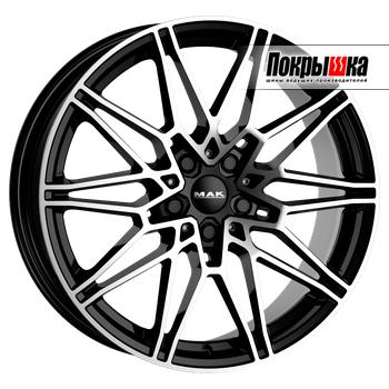 MAK Koenig (Black Mirror) 7.5J R18 5x112 ET-22 Dia-66.6