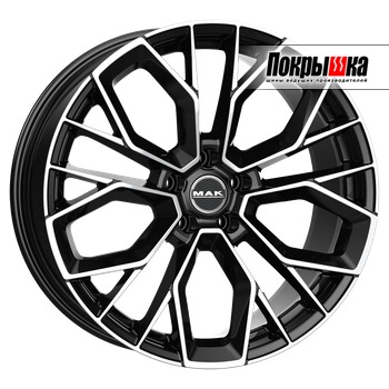 MAK Stilo-D (Black Mirror) 10.0J R21 5x112 ET-19 Dia-66.5