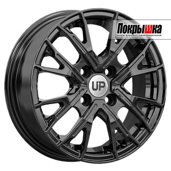 Wheels UP Up127 (New Black) 5.5J R14 4x100 ET-45 Dia-67.1