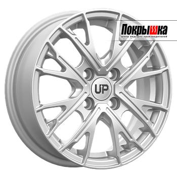 Wheels UP Up127 (Silver Classic) 5.5J R14 4x100 ET-45 Dia-67.1