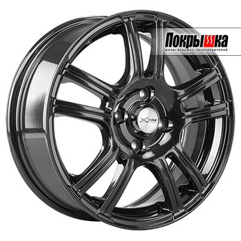 X`trike X-105 (BK) 6.0J R15 4x108 ET-25 Dia-65.1