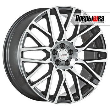 X`trike X-137 (BK/FP) 8.5J R20 5x120 ET-45.5 Dia-62.5