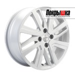 Khomen KHW1609 (F-Silver) 6.0x16 4x100 ET-50 DIA-60.1 для FORD Transit IV 2.0 DRW