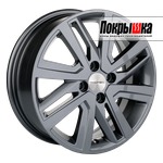 Khomen KHW1609 (G-Silver) 6.0x16 4x100 ET-41 DIA-60.1 для FORD Transit IV 2.0 DRW