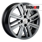 Khomen KHW1609 (Gray) 6.0x16 4x100 ET-41 DIA-60.1 для FORD Transit IV 2.0 DRW