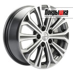 Khomen KHW1610 (Gray-FP) 6.5x16 5x114.3 ET 41 DIA 67.1
