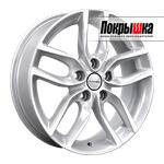 Khomen KHW1708 (F-Silver-FP) 6.5x17 5x114.3 ET-40 DIA-64.1