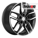 Khomen KHW1708 (Gray-FP) 6.5x17 5x114.3 ET-40 DIA-64.1