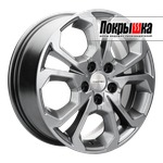 Khomen KHW1711 (G-Silver) 6.5x17 5x114.3 ET-50 DIA-67.1 для GAZ/Газель Газель НН 2.8d