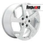 Khomen KHW1712 (F-Silver) 7.0x17 5x108 ET-40 DIA-54.1 для GAZ/Газель Газель НН 2.8d