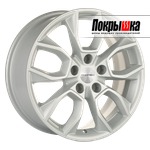 Khomen KHW1713 (F-Silver) 7.0x17 5x110 ET-46 DIA-63.3 для GAZ/Газель Газель НН 2.8d