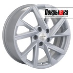 Khomen KHW1714 (F-Silver) 7.0x17 5x110 ET-46 DIA-63.3 для GAZ/Газель Газель НН 2.8d