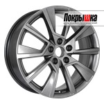 Khomen KHW1802 (Gray) 7.0x18 5x114.3 ET-48.5 DIA-67.1 для KIA Carens III 1.7 CRDi